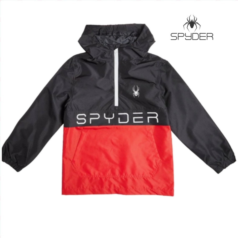 Spyder Triblock Popover Windbreaker Jacket